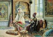 unknow artist Arab or Arabic people and life. Orientalism oil paintings 189 France oil painting artist